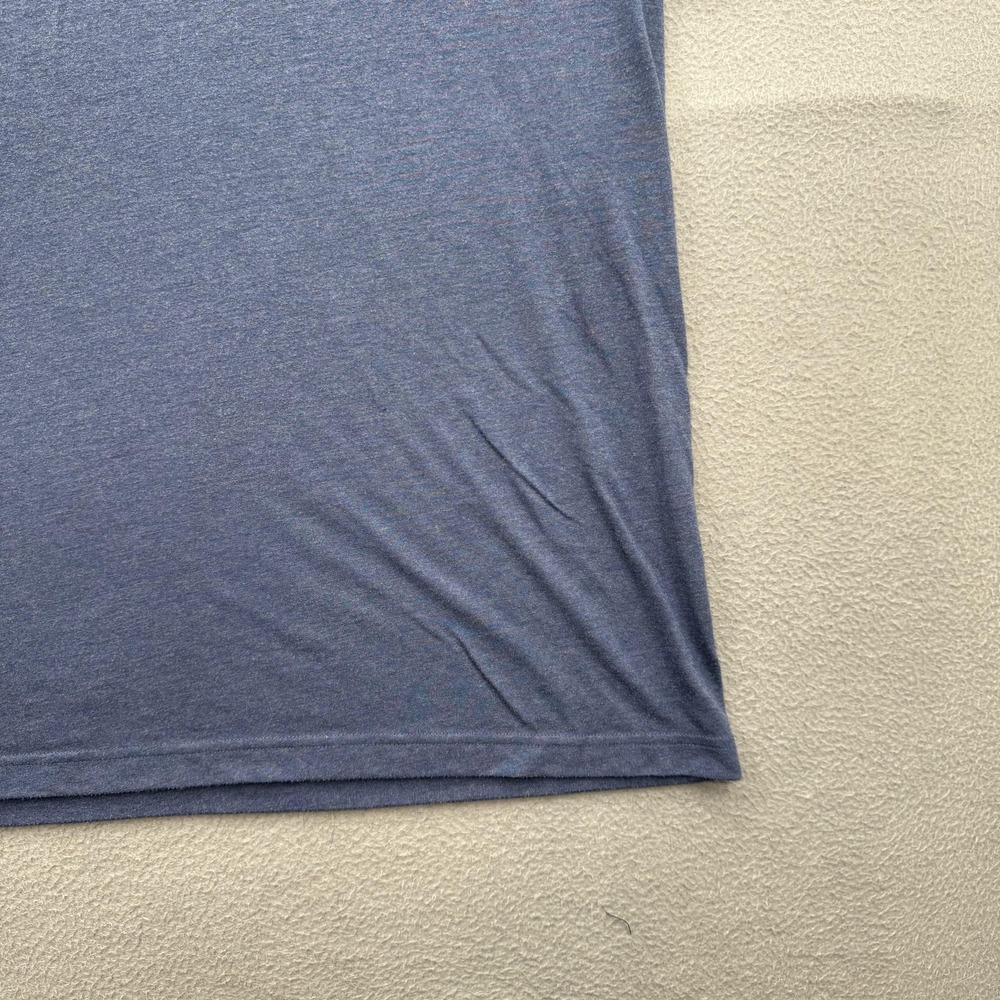 Mizzen+Main Shirt Mens 2XL Blue Modal Polyester Soft Crewneck Tagless Tee - Picture 7 of 8